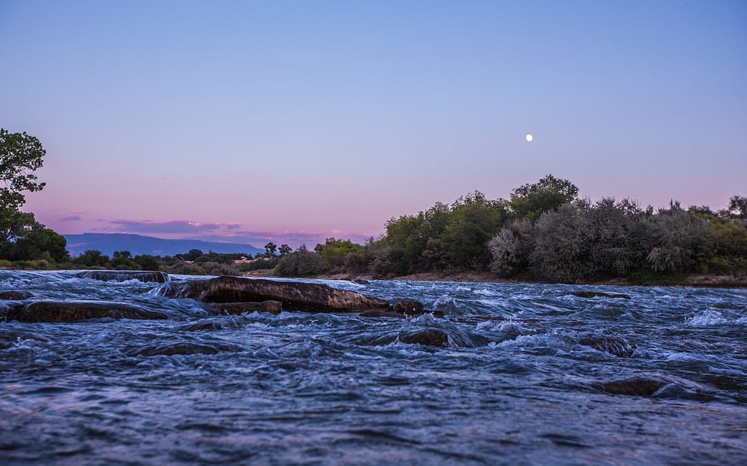 The Colorado River runs through Grand Junction, CO, where the riverfront is getting a makeover through new, mixed use developments.