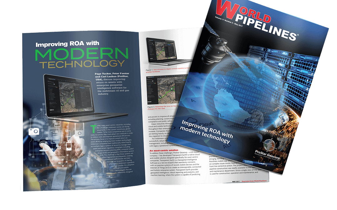 ProStar Geocorp, based in Grand Junction, CO, featured in World Pipelines mag