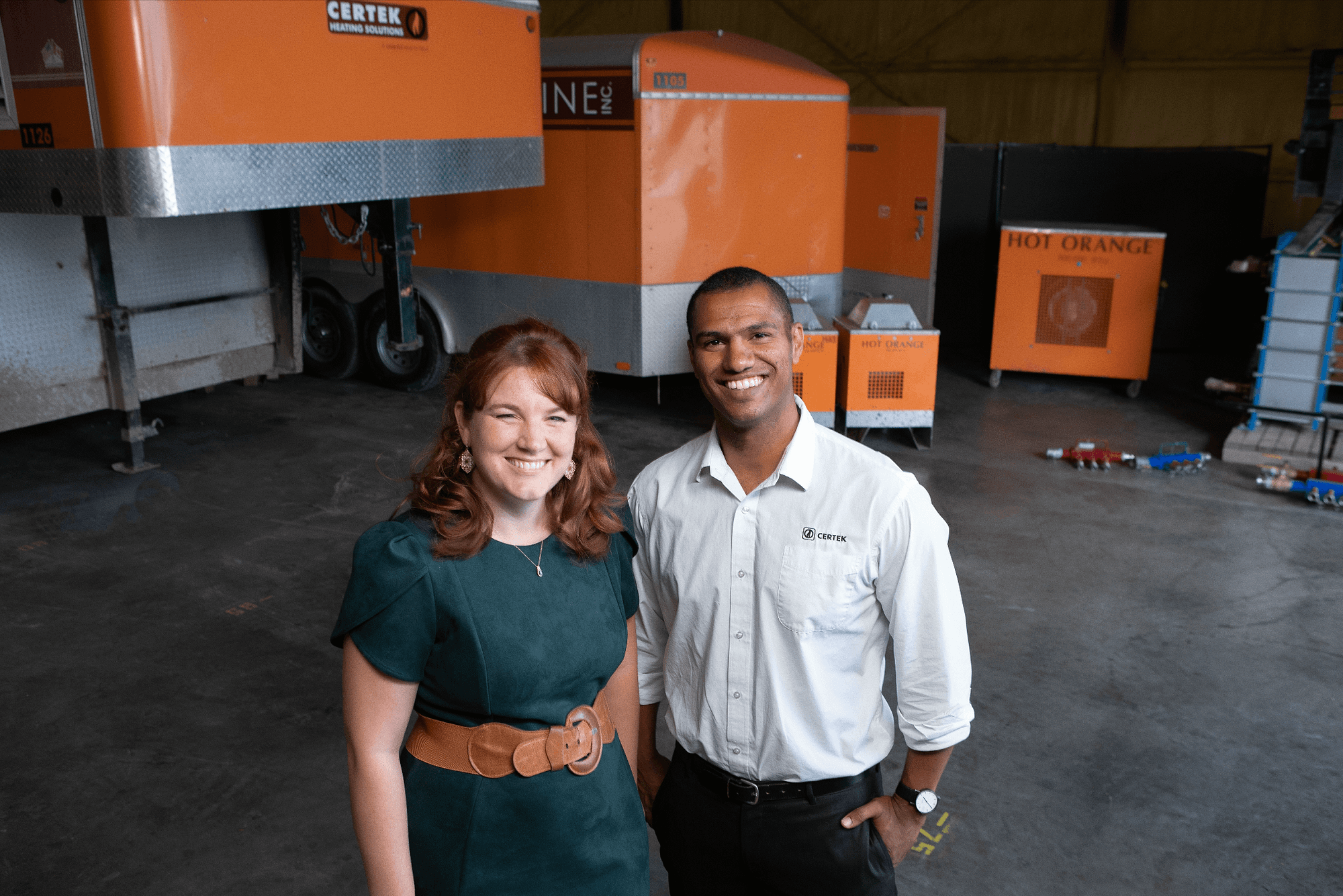Dominic & Felicia Jones New Owners CERTEK USA 1